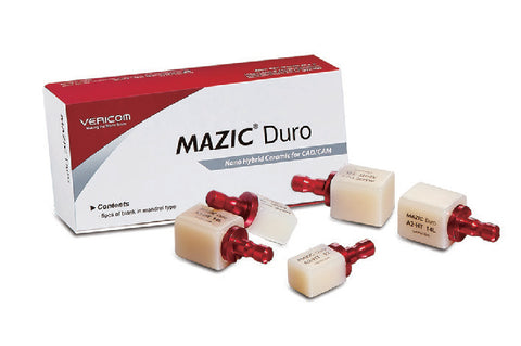 Mazic Duro - Nano Hybrid Ceramic for CAD/CAM